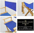 2 Set 20cm 52cm 52cm 41cm STAY GENT Replacement Cover Canvas for Directors Chair, X + X Blue