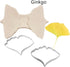 8set Gumpaste Flower Silicone Mold and Cutter, Stainless Steel Flower Cutter for Wedding and Birthday Cake Decorating