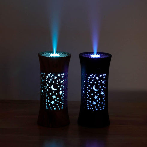 Healifty Decorative Desktop Humidifier Light, Delicate Mist Humidifier Lamp