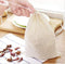 HLLMX 20 PCS Reusable Tea Bag Spice Bags, Unbleached Muslin Bags for Herbs, Tea, Coffee, Cooking