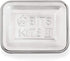 Stainless Steel Bento Box Lunch and Snack Container for Kids and Adults, 2 Sections for Meal Prep