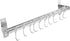 ASkinds Utensil Hanging Rack, Stainless Steel Wall Mounted Pot Pan Lid Holder for Kitchen Storage
