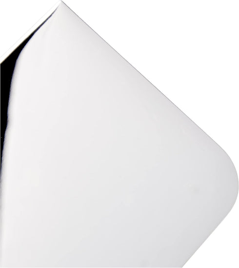 PME Plain Stainless Steel Side Scraper for Cake Decorating, 5 x 3.5-inches