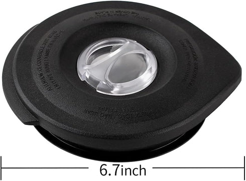 Replacement Glass Jar with Lid - Compatible with Hamilton Beach Blenders (6 cups)