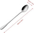 20 Piece Long Handle Iced Tea Spoon Set, Stainless Steel Coffee Mixing Spoons