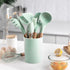Infinite Kitchen Utensils Set, Silicone Cooking Utensils for Nonstick Cookware, Heat Resistant 392°F, Dishwasher Safe
