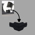 Whalen Post Insert Corner Connector for Shelving, Costco (12 Units), Black