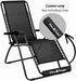 15.75" The Original Zero Gravity Chair Cushion for Foot Rest Allows You to Relax in Total Comfort Great for Antigravity