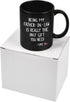 Being My Father-in-law Coffee Mug - 11 Oz Black Gift for Christmas Birthday or Father's Day from Daughter Son