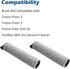 2 Pack Brush Roller Replacement for Tineco iFloor 2, iFloor 3, and Floor One S3 Wet Dry Cordless Vacuum