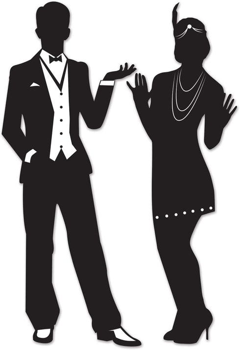 Beistle Great 20's Silhouettes