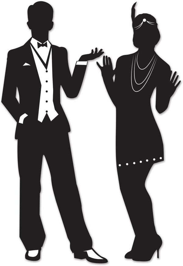 Beistle Great 20's Silhouettes
