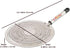 Stainless Steel Roasting Net both Sided With Tong Set of 2,Roaster Rack for Papad and Rotis and Parathas. by Satre Online and Marketing