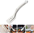 Alipis 2 in 1 Grip and Flip Spatula Tongs, Silicone Egg Flipper for Pancakes, Fish, Omelet, Steak, White