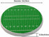 oFloral 2 American Football Field Coasters for Drinks Coasters for Table Ceramic Absorb Stone Coasters with Coffee