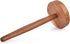 NIRMAN Acacia Wood Paper Towel Holder, Decorative Countertop Standing Rolls Holder for Kitchen, Toilet, Pantry, Bathroom