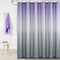 KGORGE Bath Shower Curtain, Waterproof Farmhouse Shower Curtains, 72 Wide x 72 Long, Purple and Grey