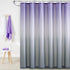 KGORGE Bath Shower Curtain, Waterproof Farmhouse Shower Curtains, 72 Wide x 72 Long, Purple and Grey