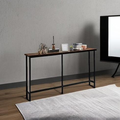 47 47-Inch CAPHAUS Narrow Long Console Table for Entryway, Classic Design Sofa Living Room, Skinny Table, Entrance
