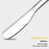 Set 4 Homquen Stainless Steel Butter Knife, Butter Spreader, Butter Knives, Butter Spreader Knife for Kitchen