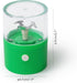 Electrical Metal Aluminum Herb Tobacco Grinder Cracker Crusher Spice Smoke Grinders 1 PC (Green)