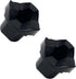 2 Pcs Refrigerator Door Hinge Bushing Bearing Closing Cam 240328203, Replacement for Frigidaire Electrolux