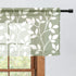 XTMYI Valances for Windows,Sheer Kitchen Window Valance Curtains,Boho Valance for Bedroom/Bathroom/Living Room,18