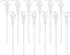 Gallon Pump Dispenser - Fits Most 1 Gallon Jugs and Containers, 38/400 Snow Cone Syrup Pump Lid Replacement (12 Pack)