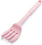 GreenLife 10-in-1 Cooking Tools and Utensils, Silicone Fork for Stirring, Mixing, Mashing, Soft Pink, Dishwasher Safe