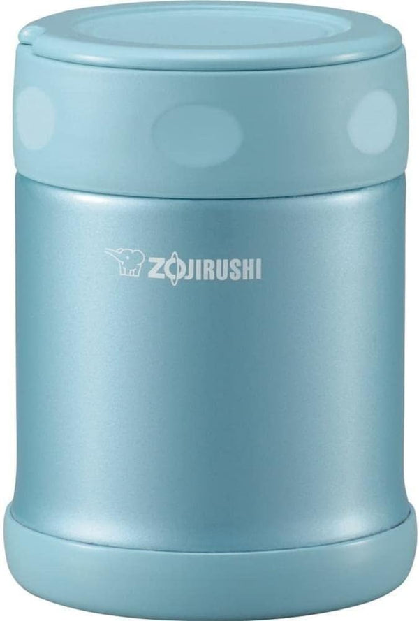 Zojirushi Food Jar, Stainless Steel, Small Aqua Blue