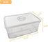 Airtight Cheese Container with Time Recording, Cheese Storage Box for Fridge, Lid Included