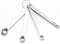 Luomorgo 4 Pcs/Set Stainless Steel Measuring Spoons, Nip 1/64 tsp, Smidgen 1/32 tsp, Pinch 1/16 tsp