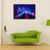 LSIUHWUWI Cyberpunk Style Pictures, Neon Streetview Night Paintings, Canvas Wall Art, 16X24 INCH Ready to Hang
