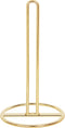 Gold Paper Towel Holder Countertop by OBODING, Kitchen Stand Holder for Organization and Storage, Fits Standard and