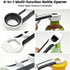 YAFIYGI 4-in-1 Soda Bottle Opener Tool Grip Bottle Opener Lids off Jar Opener for Easy Opening Twist Caps Canning Lids
