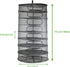 3ft 3FT) HORTIPOTS Herb Dry Rack Zipper Opening Adjustable Center Support Straps NO Sagging Fine Mesh Dry Net (Heavy