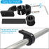 Motorcycle Aluminum Mounting Bracket Kit, 4Pcs Tube Clamp for Trucks, Car, ATV, Motorcycle