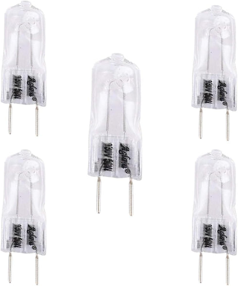 Swess 5 Pack Microwave Oven Light Bulb Compatible with GE General Electric, 130 Volts 50 Watt Halogen