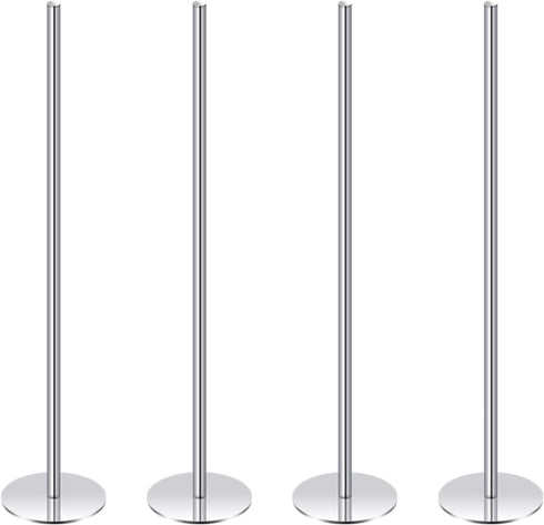 4pcs Cake Heating Core Rods, 5.5inch Length Stainless Steel Baking Tools for Cake Decoration