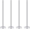 4pcs Cake Heating Core Rods, 5.5inch Length Stainless Steel Baking Tools for Cake Decoration