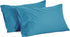 BEDELITE Queen Size Pillow Cases Set of 2, Cooling Rayon Derived from Bamboo, Silky Soft Envelope Pillowcases (Teal,
