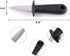 Dhieong 8 Pack Oyster Knife Oyster Shucking Knives - Food Grade Stainless Shucker Oyster Shuckers with Non Slip Handle