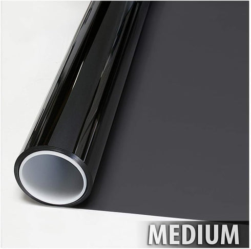 BDF NA35 Window Film Sun Control and Heat Rejection, Natural Black 35, 36in X 12ft