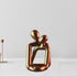 Juaugusep Abstract Couple Statue,Hugging Lovers Sculptures Resin Love Figurines Modern Home Office Decor Accents