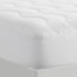 Serta Air Dry Extra Comfort Quilted Mattress Pad, Cooling & Breathable, 15" Deep Pocket, Twin, White