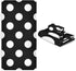 Qilmy 3-Piece Set, Set Polka Dot Towel Absorbent Soft Bathroom Decorative Towel with Bath Towel, Hand Towel & Washcloth