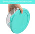Sophico Round Silicone Storage Cover Lids - Replacement for Anchor Hocking and Pyrex 7402-PC 6/7 Cup Glass Bowls