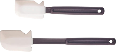 Mercer Culinary 10" & 14" Silicone Spatulas - Heat Resistant 2 Pack