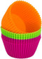 Webake 4.3 Inch Jumbo Silicone Baking Cups, Reusable Non-stick Extra Large Cupcake Liners, Pack of 12