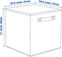 ShellKingdom Storage Bins - Foldable Fabric Storage Cubes, 6 Pack Cloth Organizer for Closet and Toy Storage, Red